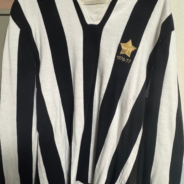 나이키 빈티지 유벤투스 1976 헤리티지 럭비 셔츠