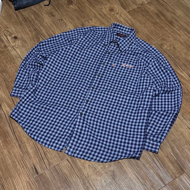 [XL] 칼카니 스포츠 올드스쿨 체크 남방 셔츠