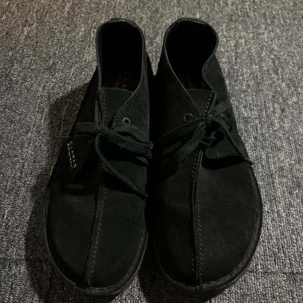 [270]클락스 데저트부츠 블랙 