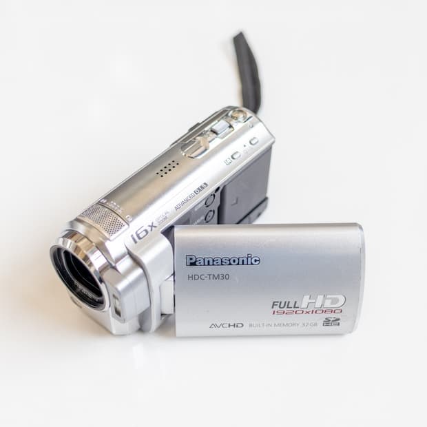 Panasonic HDC-TM30-S / 빈티지 디지털 캠코더