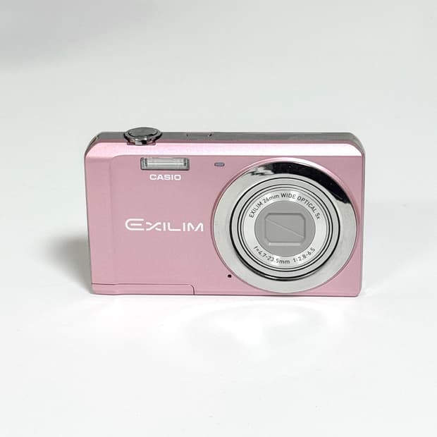 카시오 엑슬림 EX-ZS5 베이비핑크 빈티지디카