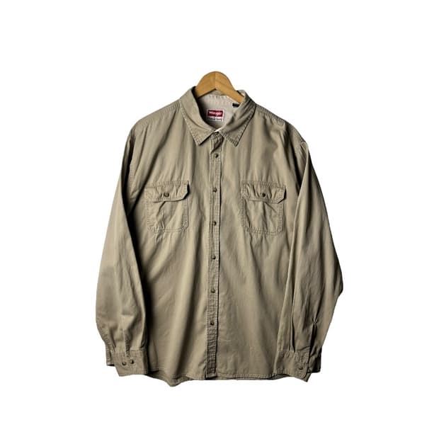 [Wrangler] 랭글러 투포켓 워크셔츠