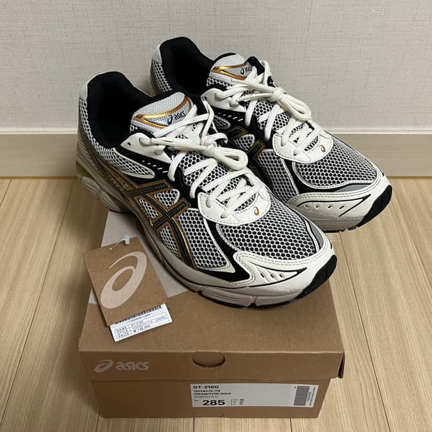 [285] 아식스 GT-2160 크림 퓨어 골드