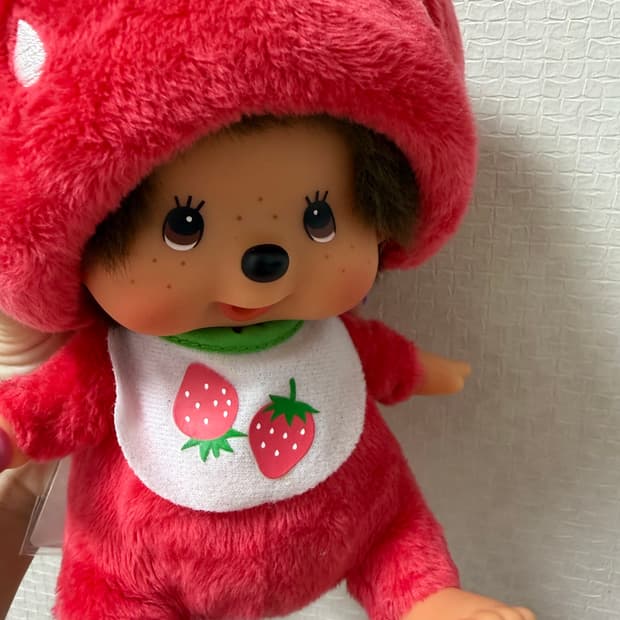 딸기 몬치치 s 인형