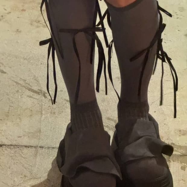 빈티지 릭오웬스깔 통굽러플슈즈 워커부츠 오네걀펑크꼼데깔
