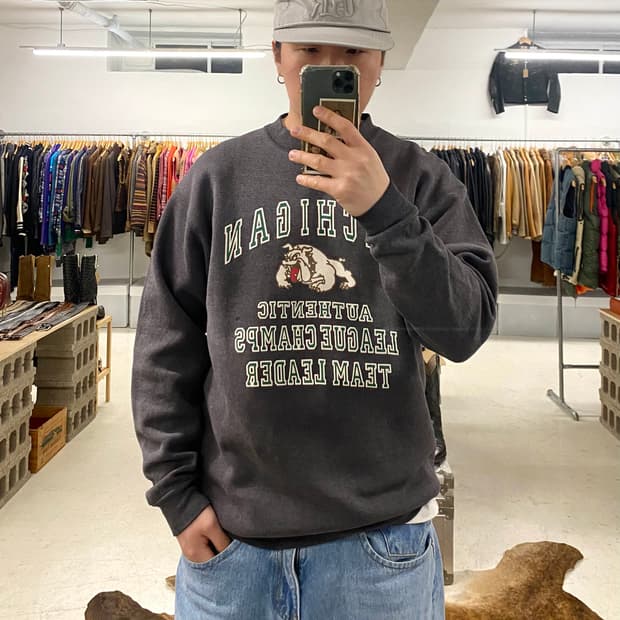 90's ONEITA michigan sweat shirts 90년대