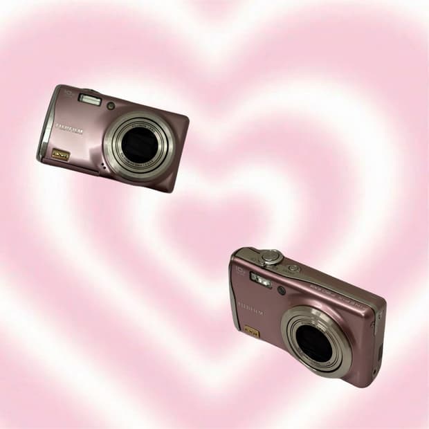 작례O)후지필름 파인픽스 f80exr 아일릿 디카 핑크