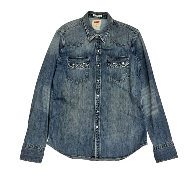 리바이스 바스토우 웨스턴 데님 셔츠