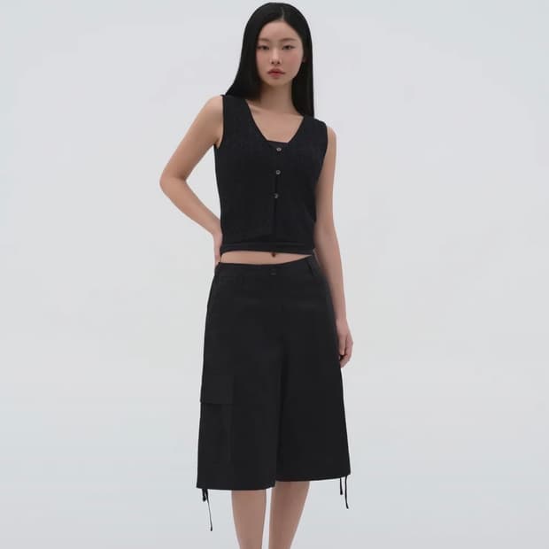 무신사스탠다드우먼 버뮤다 팬츠