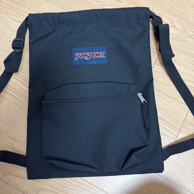 잔스포츠 드로우 색 블랙