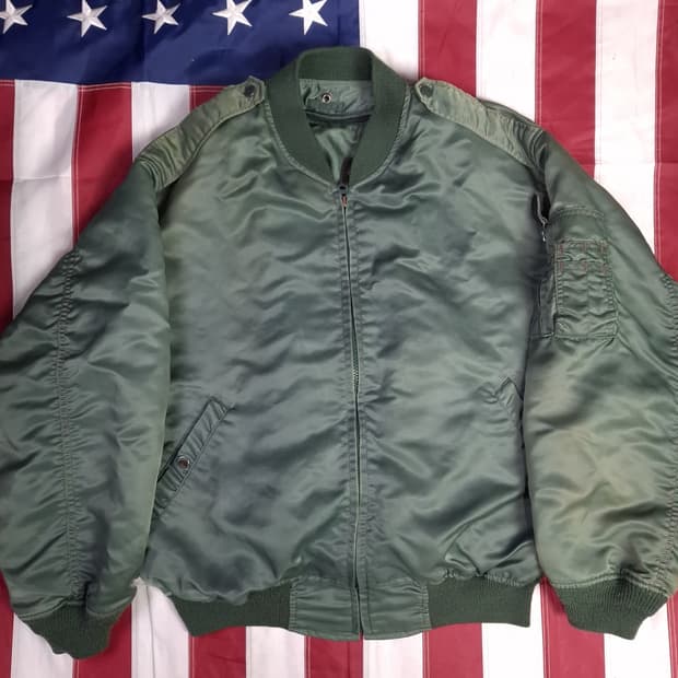 오리지날 서울의봄 80's 국군용 MA-1 장교용 항공자켓