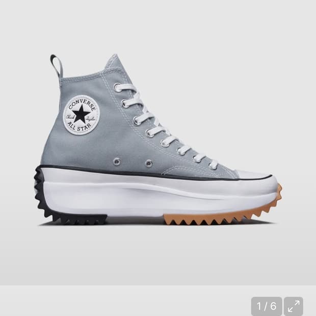 컨버스 런스타 하이 애쉬스톤 블랙