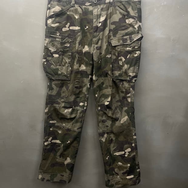 카모플라쥬 카고 팬츠36~38