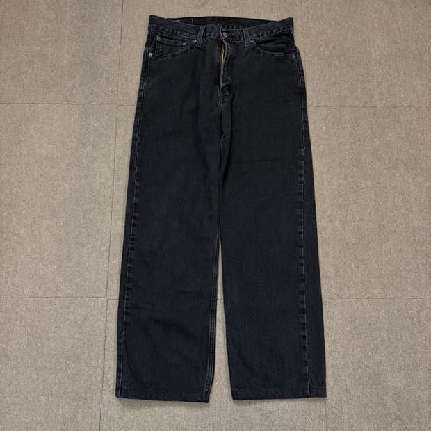 levis 리바이스 565 블랙진 데님 