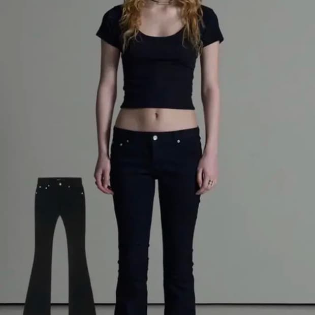 보헤미안서울 미드라이즈 부츠컷 M