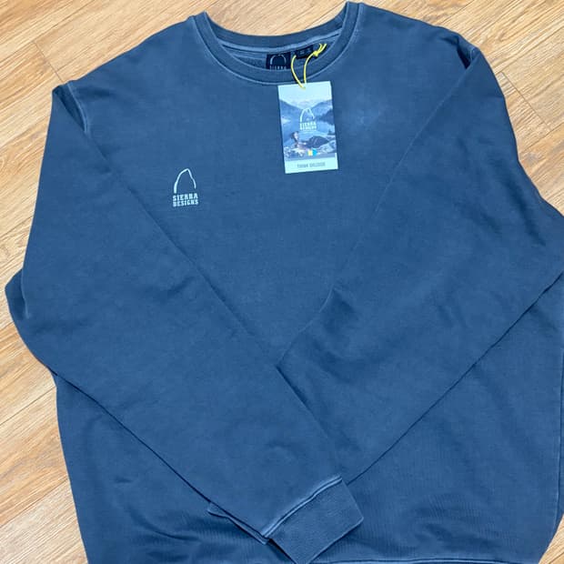 시에라디자인 피그먼트 맨투맨 xxl