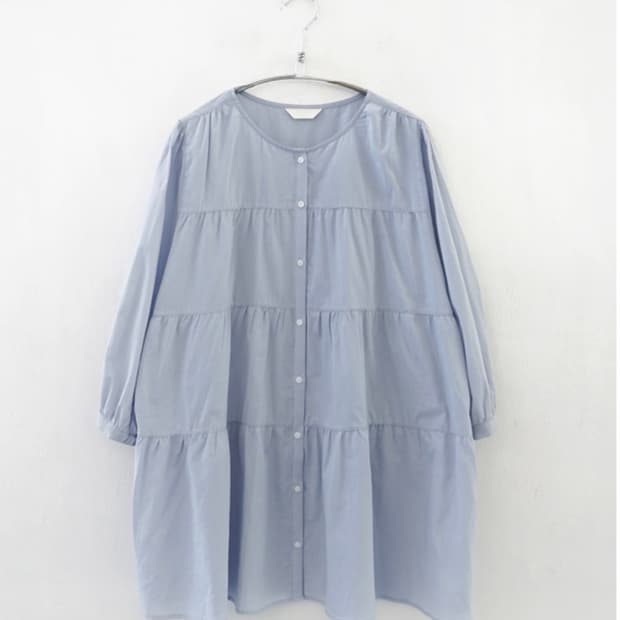 에프터먼데이 flare cancan blouse 플레어 캉캉 블라우스