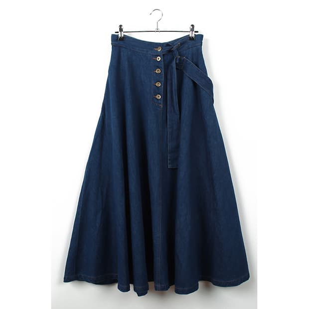 GRAND TABLE 데님롱스커트(S)