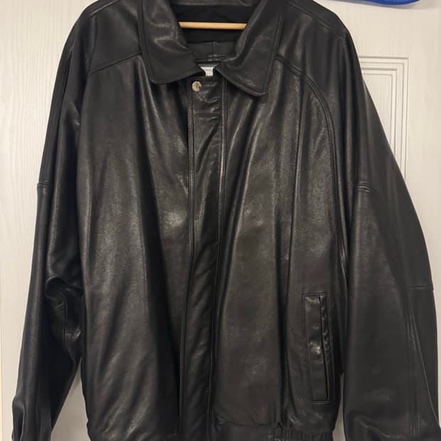 LOURDES NEWYORK backless leather jacket