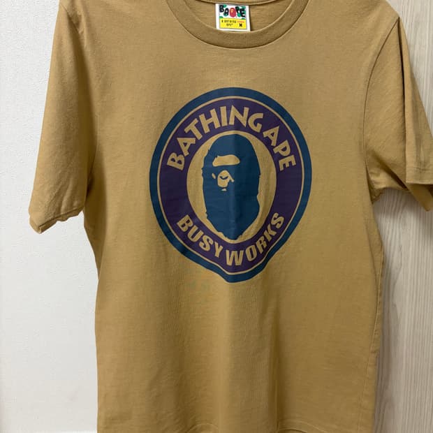 Bape 여성용 M 반팔 