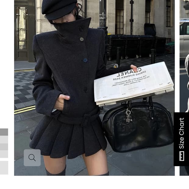 중브 중국 디자이너 브랜드 PINKPARKS 자켓