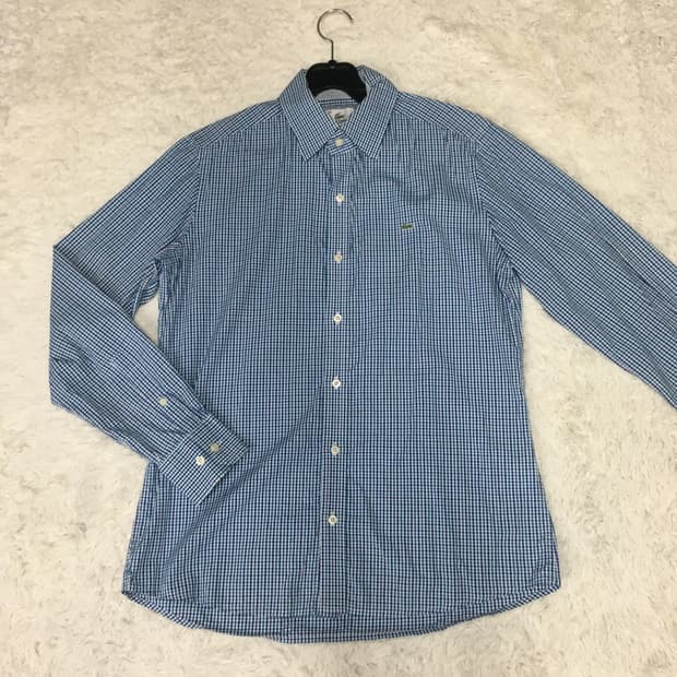 라코스테 체크셔츠 CC27