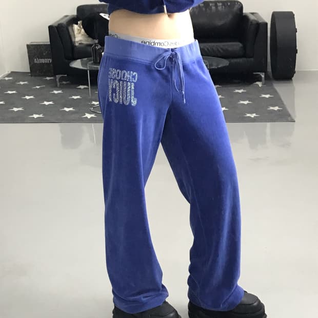 Juicy Couture Y2k Velvet Pants
