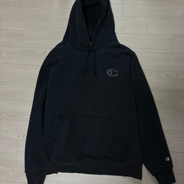 챔피온 후드티 XL 블랙 기모