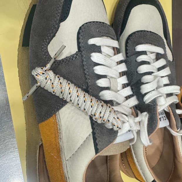 클락스 스니커즈 토런 옐로우그레이 