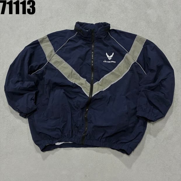 U.S Air Force 바람막이 네이비 자켓