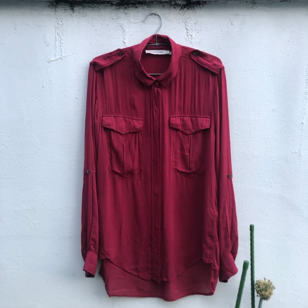 Isabel Marant Etoile Epaulet Blouse