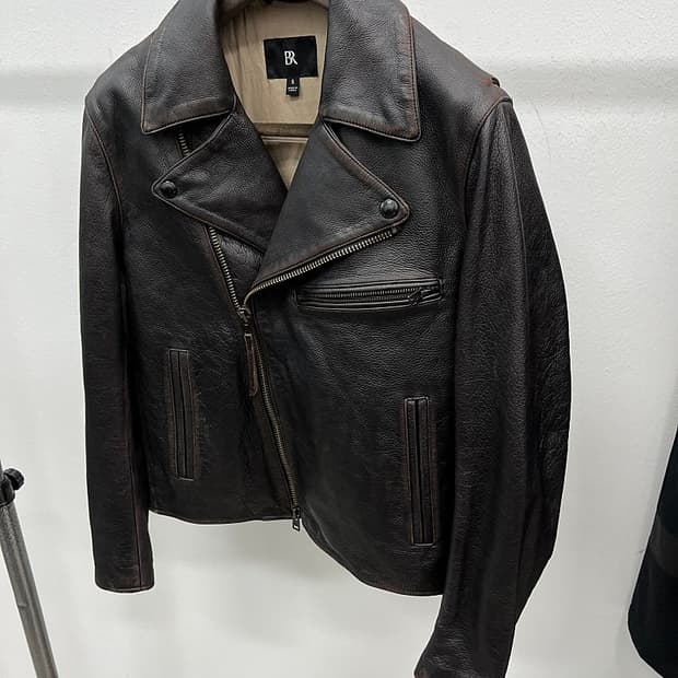 100) 바나나리퍼블릭 24ss 라이더자켓 