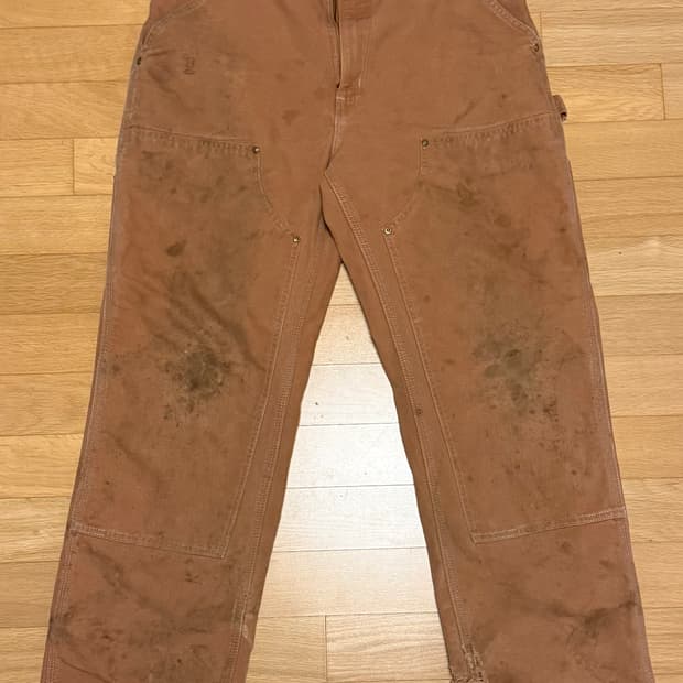 빈티지 칼하트 더블니 34x30