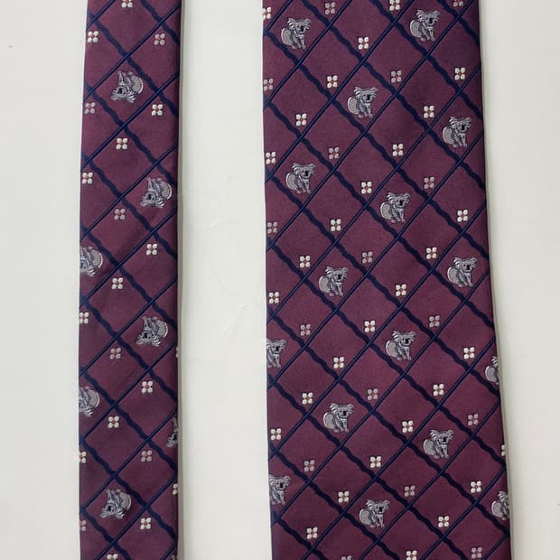 빈티지 캐릭터 넥타이