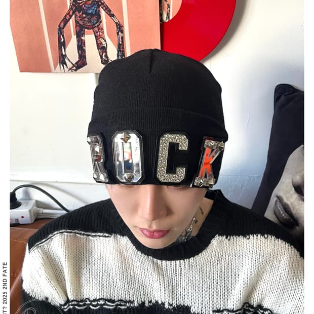 RSVP 2013fw 3D R.O.C.K Wool Beanie