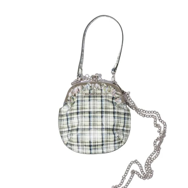 THEMUSEUMVISITOR CHECKPRINTED FRAME MINI