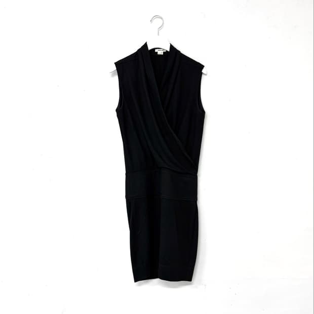 Helmut Lang Sleeveless V-Neck Dress