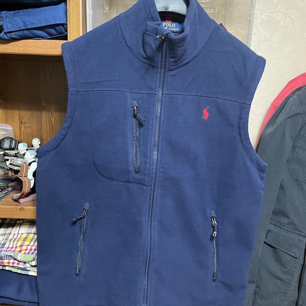 M 폴로 랄프로렌 조끼 플리스 