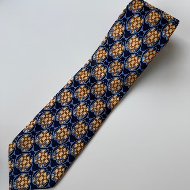 미치코런던(MICHIKO LONDON) 실크 넥타이 9.3cm