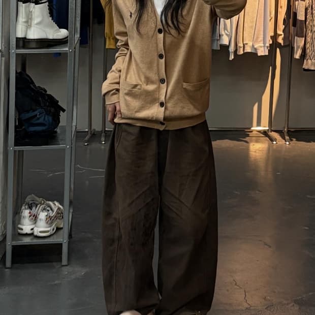 폴로랄프로렌 코튼 브이넥 가디건 A2378