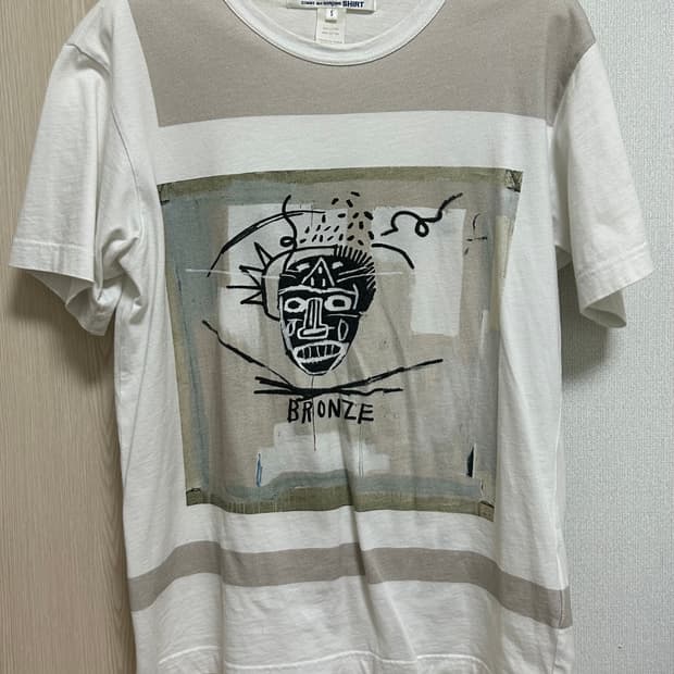 꼼데가르송 바스키아 컬렉션 티셔츠