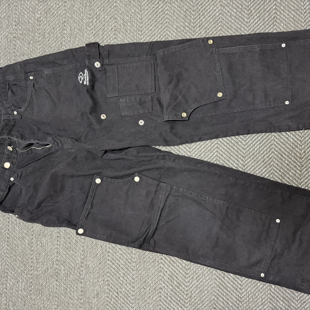 트래블 카펜터 데님 팬츠 블랙 M