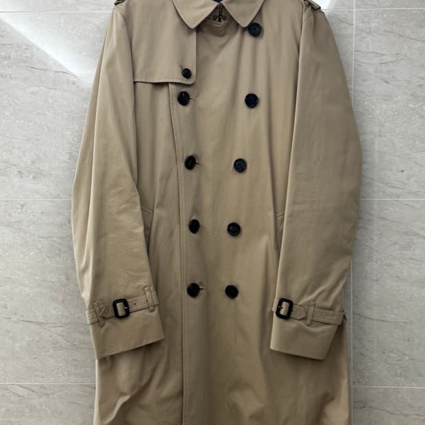 [남성] 버버리 켄싱턴 헤리티지 트렌치코트
