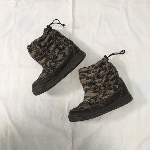 스팔딩 Spalding 카모 패딩 부츠