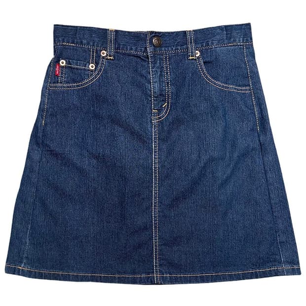 LEVI'S 레드탭 데님 미니 스커트 W 33