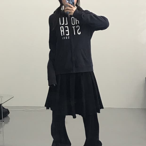 Hollister Graphic Zip Up Hoodies