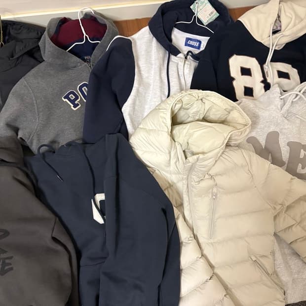 안 입는 옷 벼룩 마켓 아디다스 폴로 어나더 아카이브