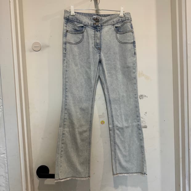 obzee 오브제 부츠컷 데님 팬츠