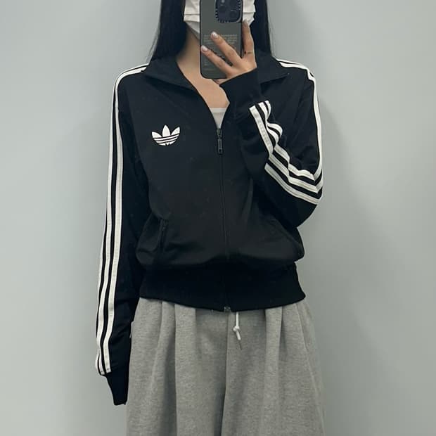 아디다스 파이어버드 블랙 트랙 져지