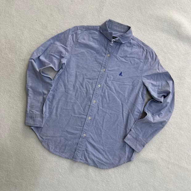 90 빈폴 레이디스 솔리드 긴팔 셔츠 0327T